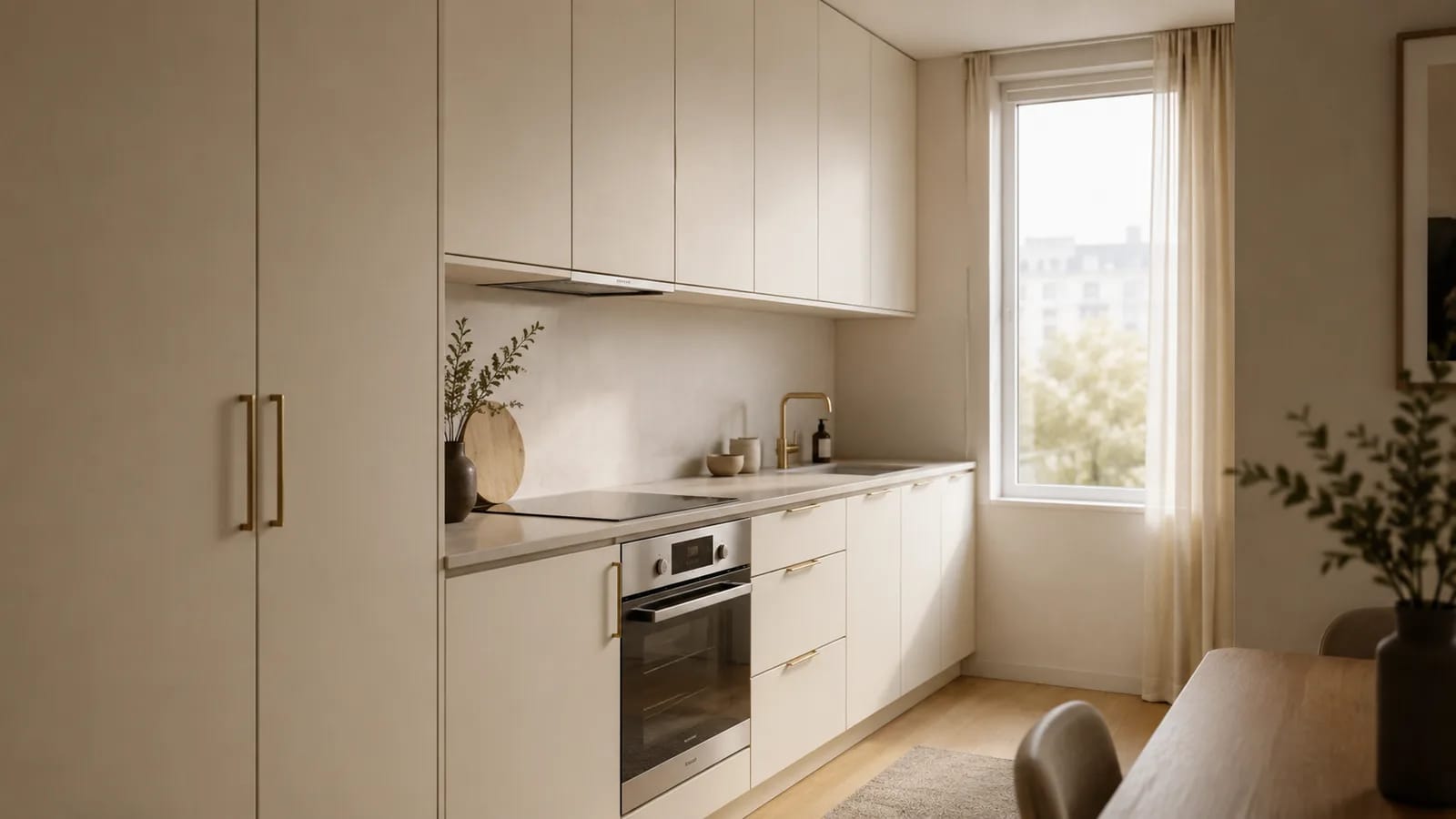 طراحی کابینت آشپزخانه کوچک؛ ۷ تصمیم مهم پیش از سفارش