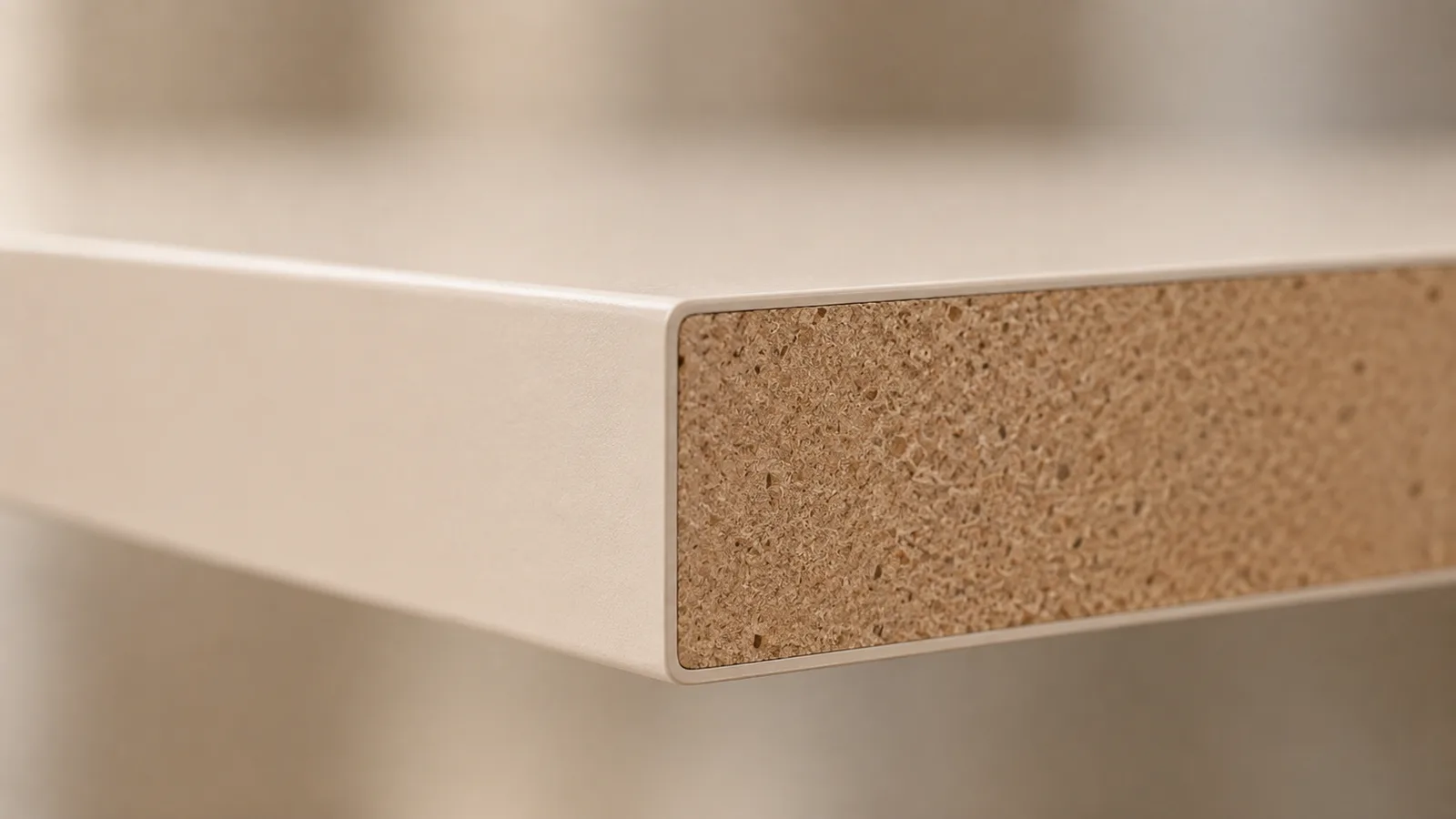 چسبندگی نوار لبهٔ PVC روی لبهٔ ورق MDF